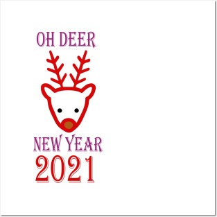 OH DEER Posters and Art